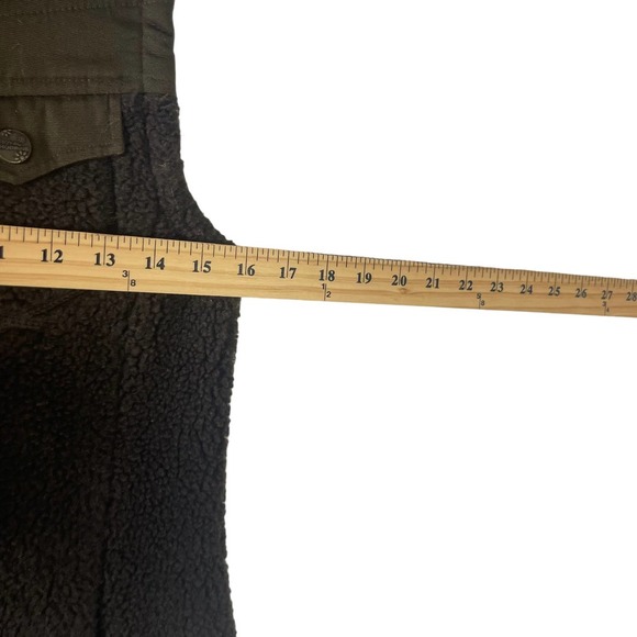 Royal Robbins Women's Size Small Army Green Sherpa Canvas Outdoor Vest - Picture 9 of 10